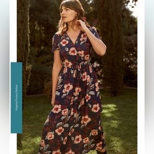 Christy Dawn Dawn dress in navy anemone